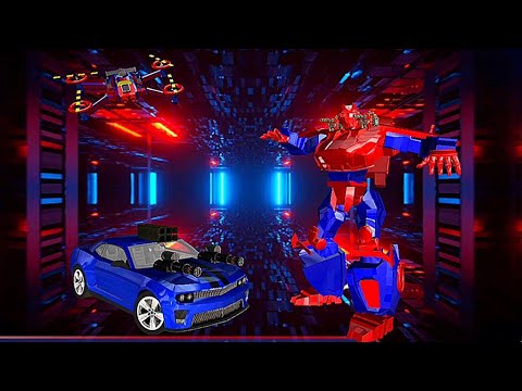 Car Robot Drone Transforming Battle Game 2021 - Android Gameplay