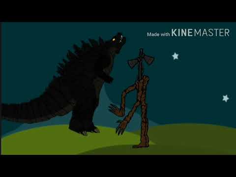 legendary Godzilla 2014-2019 vs siren head