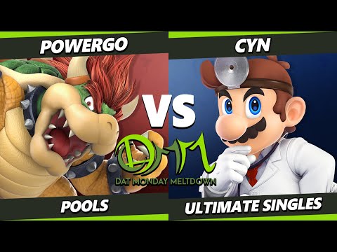 DAT Merry Meltdown 2023 - powergo (Bowser) Vs. Cyn (Dr Mario) Smash Ultimate - SSBU