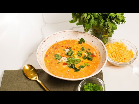 Slow Cooker Buffalo Chicken Chili