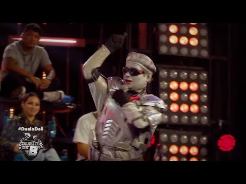 🤖ROBOTÍN RAPEA EN DUELO DE OCHO😅 #duelode8