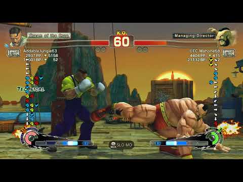USFIV~ Zangief (UFC Mahone68) vs Dudley (AddableJungle63) HD