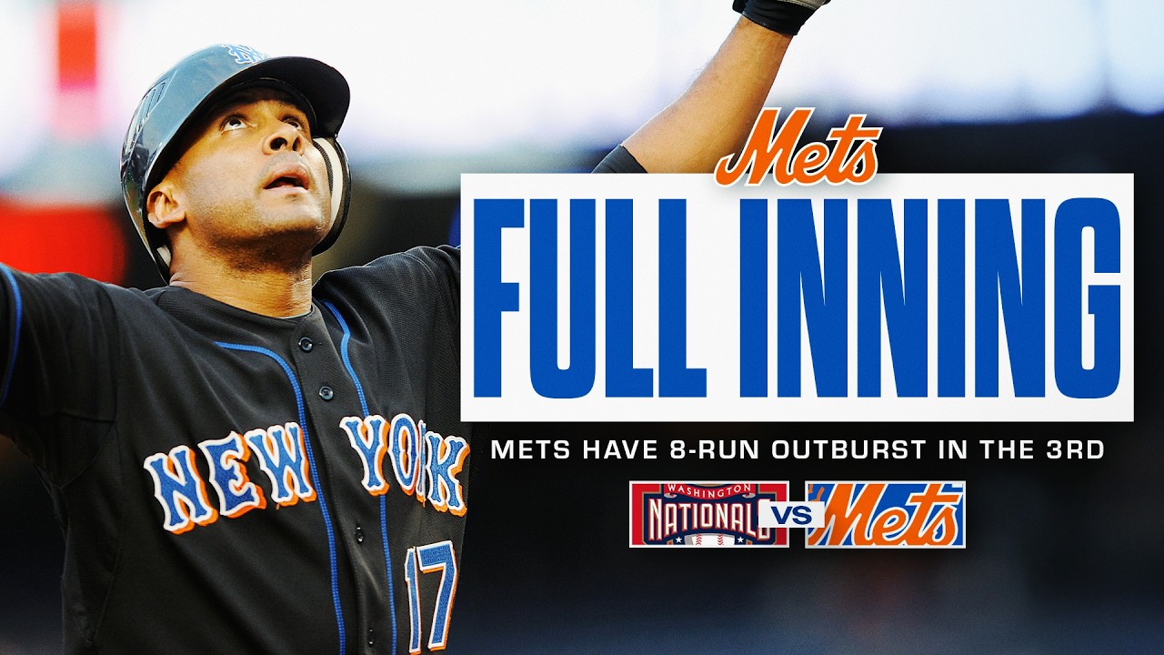 Mets Score 8 Runs in 3rd Inning Outburst | FULL INNING