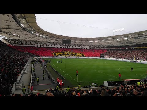 Choreo VfB // VfB Stuttgart vs. Karlsruher SC // Derby // 24.11.2019