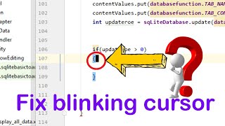 How to Get Rid of Black Blinking Cursor.? | Fix blinking cursor in Windows 10 and 7 | Solution  2020