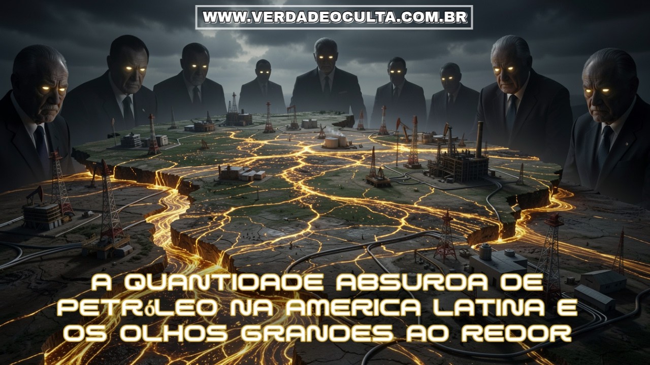 A quantidade absurda de petróleo na america latina e os olhos grandes ao redor