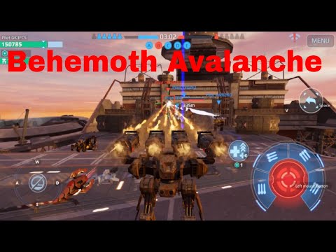 War Robots! How Much Strong Is Behemoth Avalanche Build