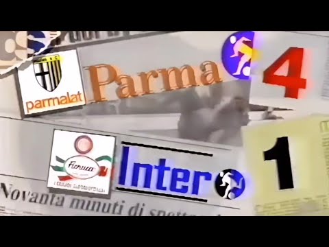 Parma-Inter 4:1, 1993/94 - Domenica Sportiva (doppietta di Gianfranco Zola)
