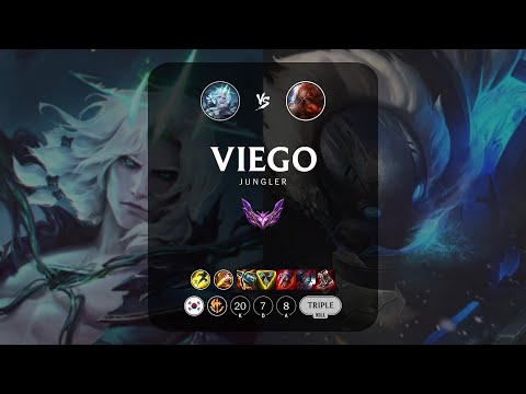Viego Jungle vs Gragas - KR Master Patch 13.12