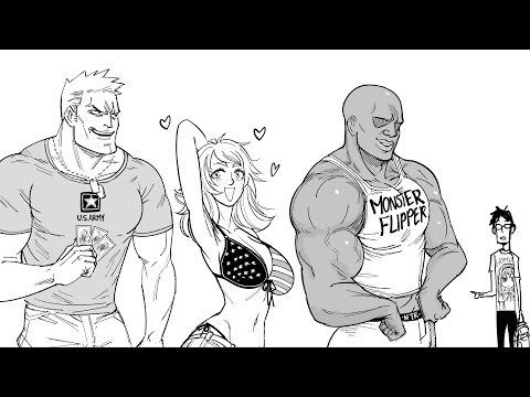 Be The American The Japanese Think You Are | Baalbuddy comic dub