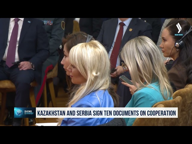 Kazakistan ve Sırbistan arasında 10 belge imzalandı