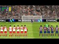 FC Bayern Munich vs FC Barca UEFA penalty shoot-out 😲 efootball