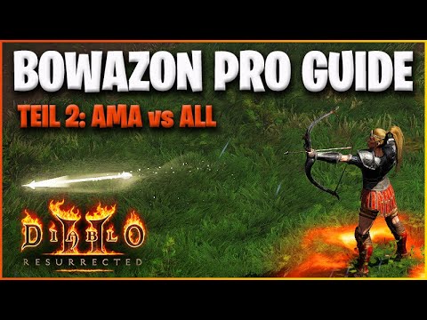 Brutal Bow Amazon - PvP Bowie Pro Guide Part 2 - All Class [D2R GM PvP]
