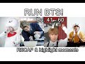 ENG SUB BTS RUN Recap Episodes 41 60