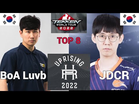 BOA LUVB vs JDCR | TOP 8 ELIMINATOR | UPRISING KOREA 2022 | TEKKEN 7 | #uprisingkorea2022
