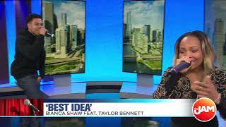 Taylor Bennett &amp; Bianca Shaw Perform &#39;Best Idea&#39;
