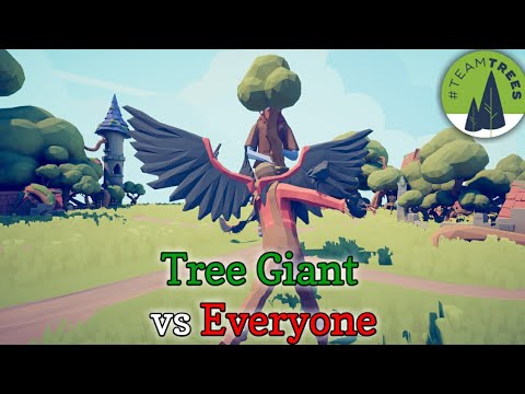 Team Trees (Tree Giant) vs Every Unit in the Game (TABS)