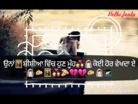 Punjabi Song, WhatsApp Status Video, manmohan waris, fulkari de sheeshe,