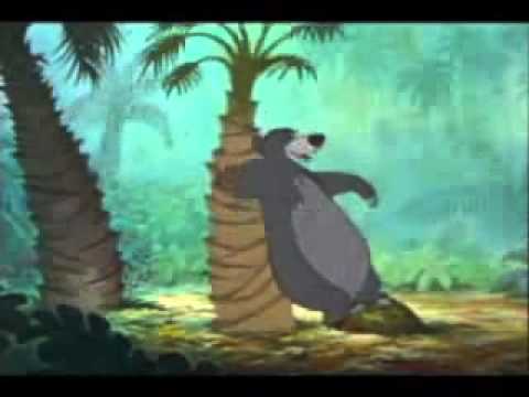 Baloo (scratching scene)