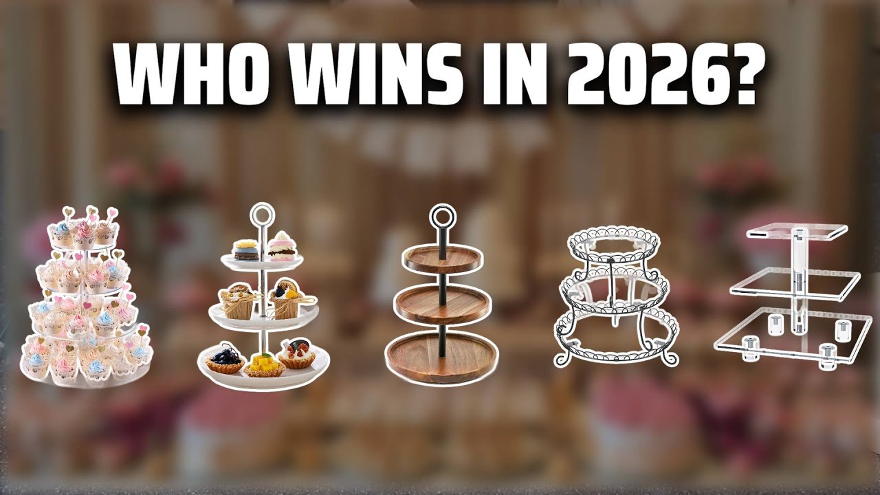 The Top 5 Best Tiered Cupcake Stand in 2026 - Must Watch Before Buying!