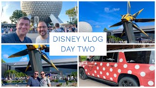 WALT DISNEY WORLD & FLORIDA VLOG - SEPTEMBER 2022 - DAY 2 - EPCOT, VIA NAPOLI, ALE & COMPASS