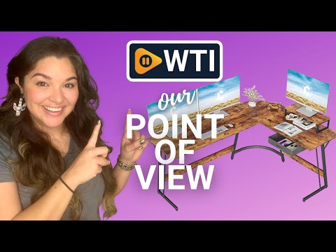 CubiCubi L-Shaped Computer Desk - WTI product video review