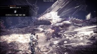 [MHWI β版]イヴェルカーナ　ライトボウガン　6分53秒30