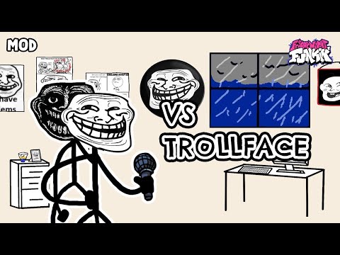 VS Trollface Trollge FULL WEEK FNF mod (Hard mode)