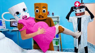 Tung Tung Tung Sahur carries Ballerina Cappucina to give birth now 😱| Italian Brainrot In Real Life