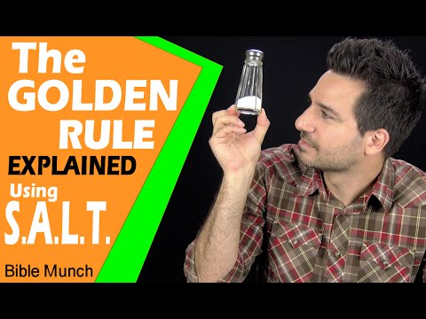 The Golden Rule | 4 Ways to Do Unto Others Using S.A.L.T. | Mark 9:50 Bible Devotional