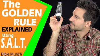 The Golden Rule | 4 Ways to Do Unto Others Using S.A.L.T. | Mark 9:50 Bible Devotional