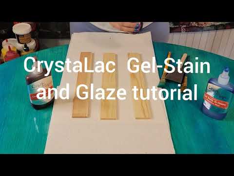 Gel-Stain / Glaze Tutorial