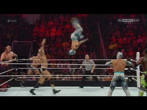 The Lucha Dragons & New Day vs Cesaro & Kidd ,The Ascension Full Match