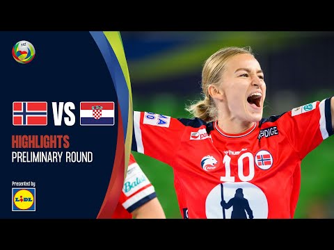 Norway start on a high | Norway vs Croatia | Highlights | PR | Women's EHF EURO 2022