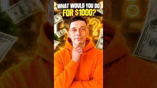 Download lagu What Would You Do For $1,000 right now? mp3 Download lagu What Would You Do For $1,000 right now? mp3