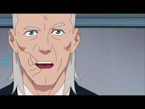 Omni-man and Cecil talk Invincible episode 6