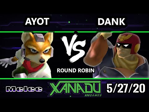 S@X 355 Online Round Robin - DanK (Captain Falcon) Vs. Ayot (Fox) Smash Melee - SSBM