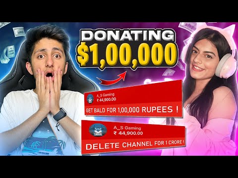 $100,000 Donation for Streamers to Eat Chilli & Drink Water!