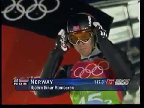 Bjoern Einar Romoeren 124,5m IO Pragelato 2006 Team