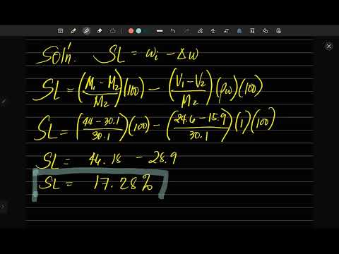 Problem 1  Atterberg Limits Sample Problem