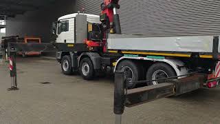 Dropside camion MAN TGS 35.400 8x4 Palfinger PK 85002 9 x Hydr. 1 x mech. 5th wheel! de vânzare - Imagine 4 | Autoline MD Dropside camion MAN TGS 35.400 8x4 Palfinger PK 85002 9 x Hydr. 1 x mech. 5th wheel! | Imagine 4 - Autoline