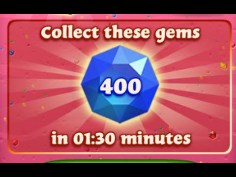 Diamond Digger Saga Treasure Mine (400 blue 1.30mins) gold bars won
