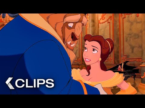 BEAUTY AND THE BEAST All Clips (1991)