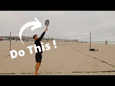 How To Serve In Beach Tennis For Beginners 2022