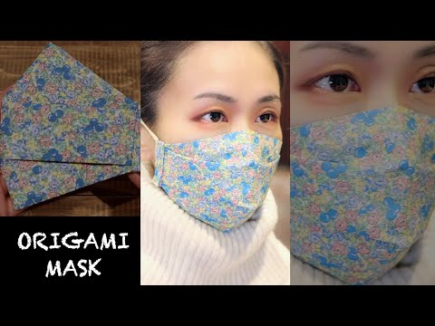 Fabric Mask With Foil Print