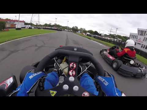 2019 Club 100 Lightweight Sprints Round 6 Rye House C Final Karting Onboard