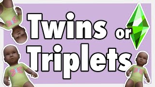 How to Have Twins or Triplets in Sims 4 | NO CHEATS | Tricks, Tips & Hacks #Shorts