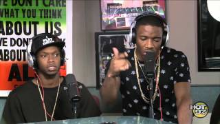 Krept & Konan Freestyle on Real Late w/ Peter Rosenberg!