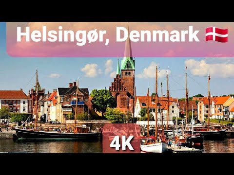 Helsingør, Denmark 🇩🇰,Border of Sweden, Summer 2021,4k (UHD) by Danmark_fotografi for you.