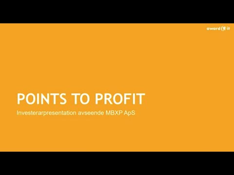 Awardit Webinar - MBXP ApS 2021-04-23